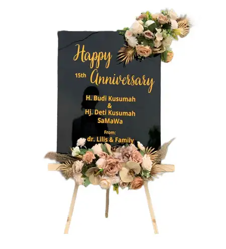 Papan Bunga Akrilik Pegayo